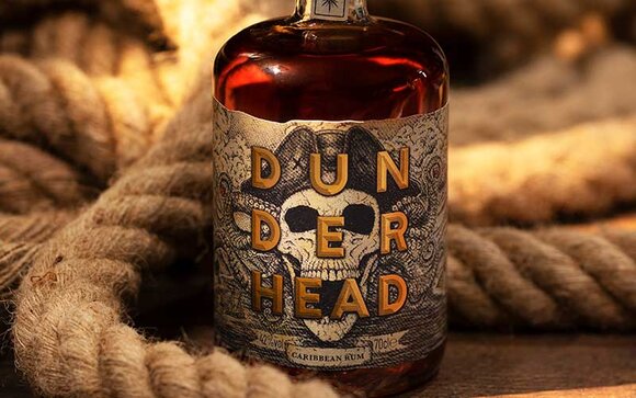 Dunderhead Rum bottle