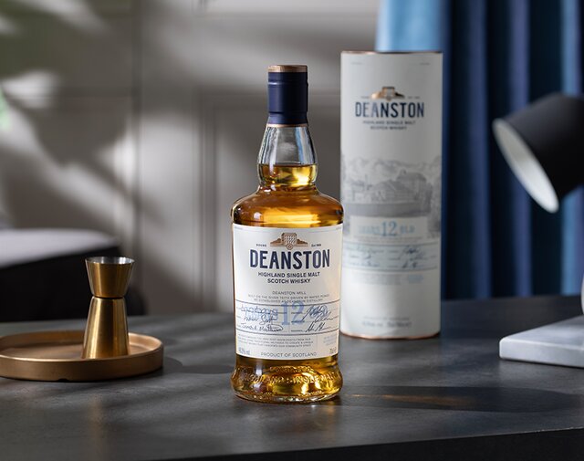 A bottle of Deanston 12 year old