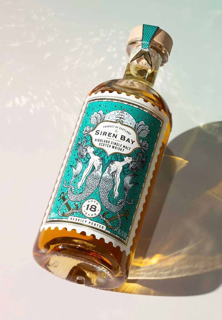 Siren Bay Scotch bottle