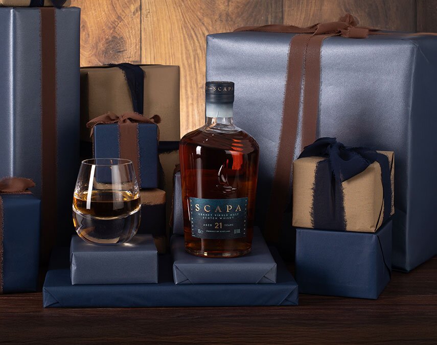 A bottle of Scapa 21.