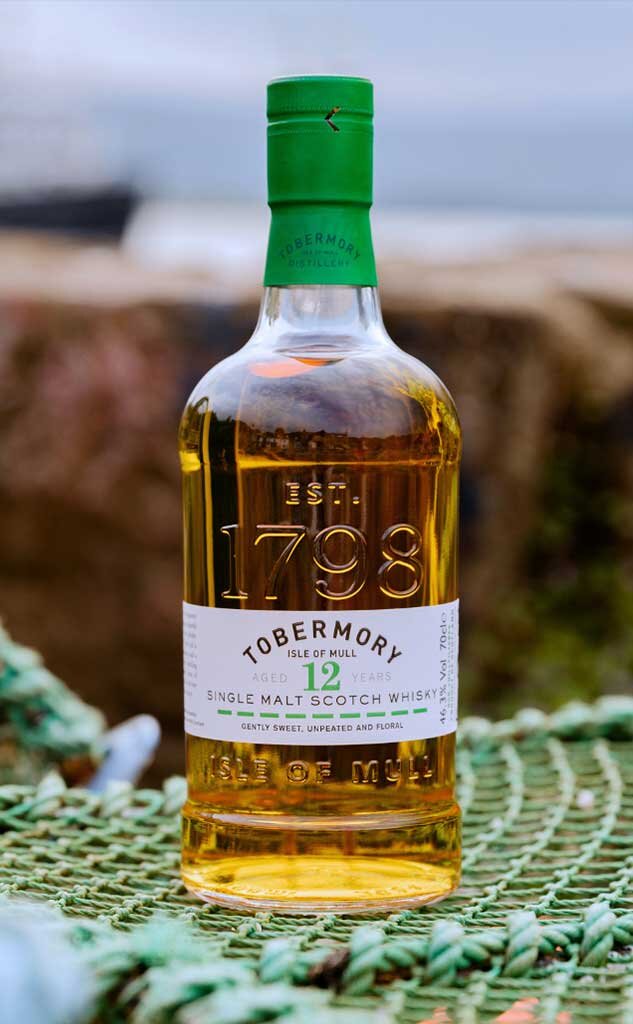 A bottle of Tobermory 12 Year Old.