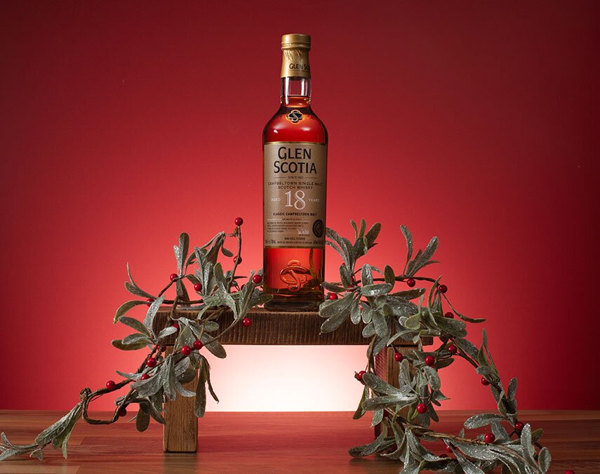 A bottle of Glen Scotia 18 Year Old