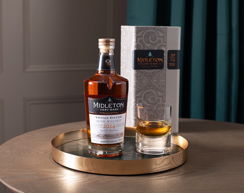 A bottle of Midleton Very Rare 2024.