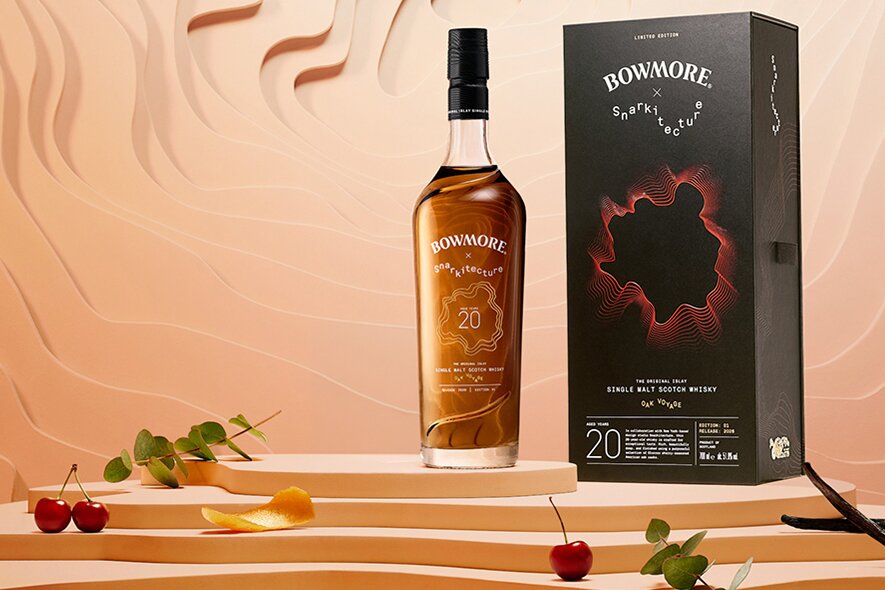 The new Bowmore Captivo edition in collaboration with Snarkitecture