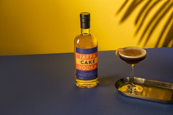 Coffee Cake Martini Cocktail
