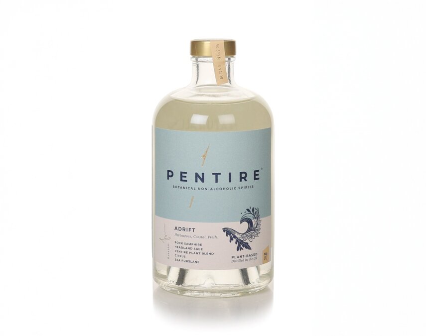A bottle of Pentire Adrift.