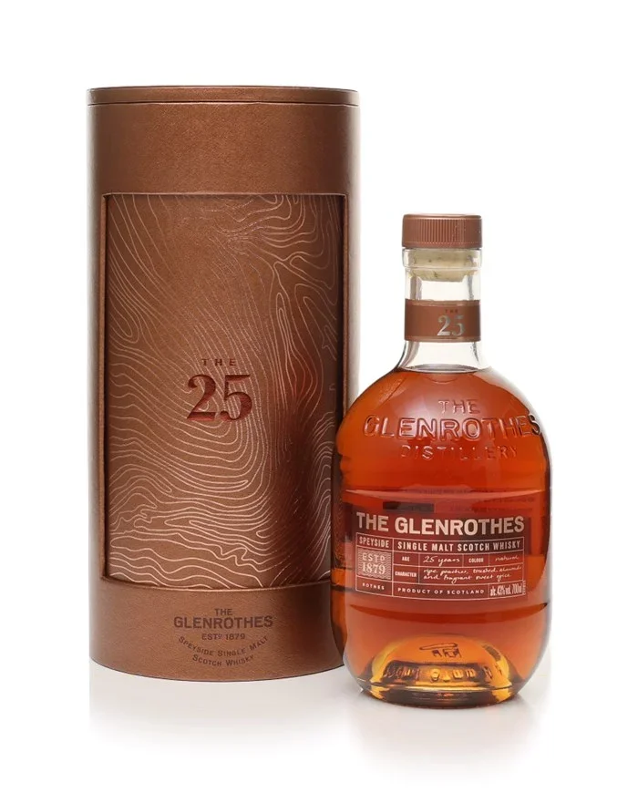 A bottle of The Glenrothes 25 Year Old