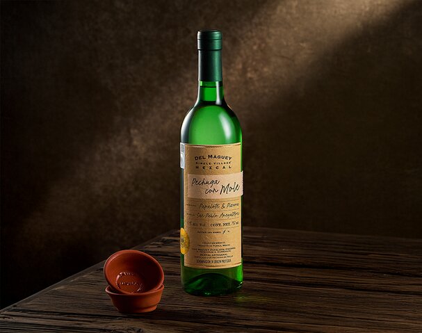 A range of Del Maguey Pechuga Con Mole