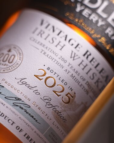 A bottle of Midleton Very Rare 2025