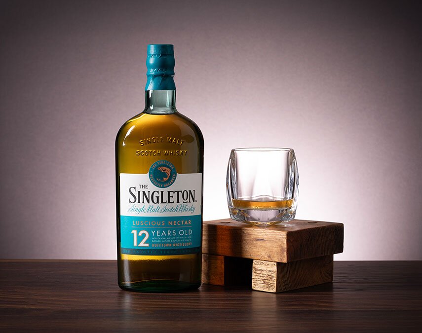 A bottle of Singleton of Dufftown 12 Year Old