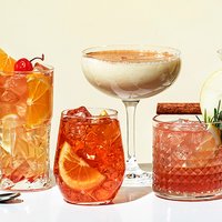 A selection of tequila cocktails.