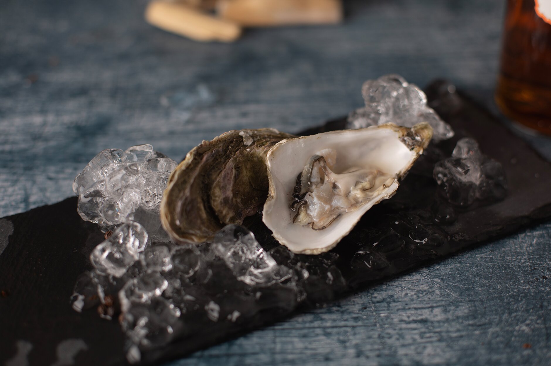 Oysters with Black Pepper