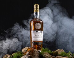 A bottle of Ardnahoe Infinite Loch.
