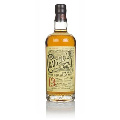 A bottle of Craigellachie 13 Year Old whisky.