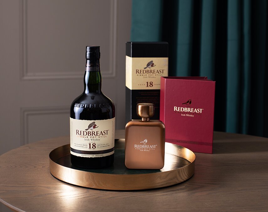 A bottle of Redbreast 18 Year Old.