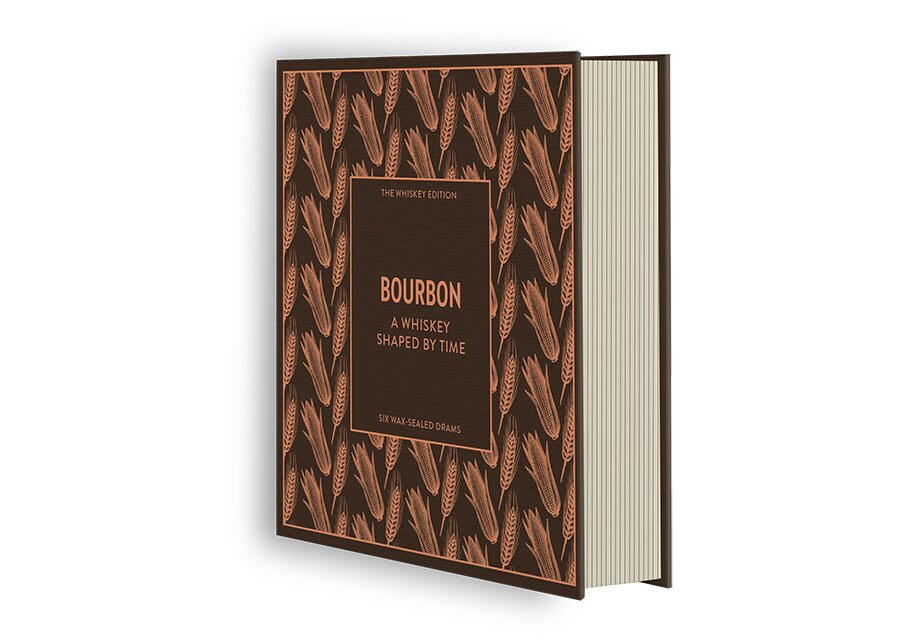 The Bourbon Whiskey Book, open