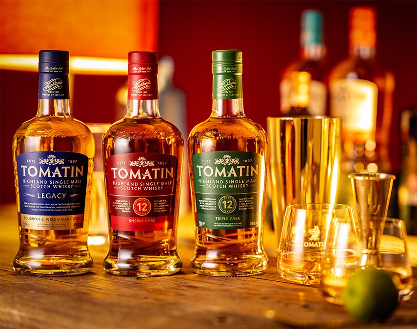 Tomatin core range.