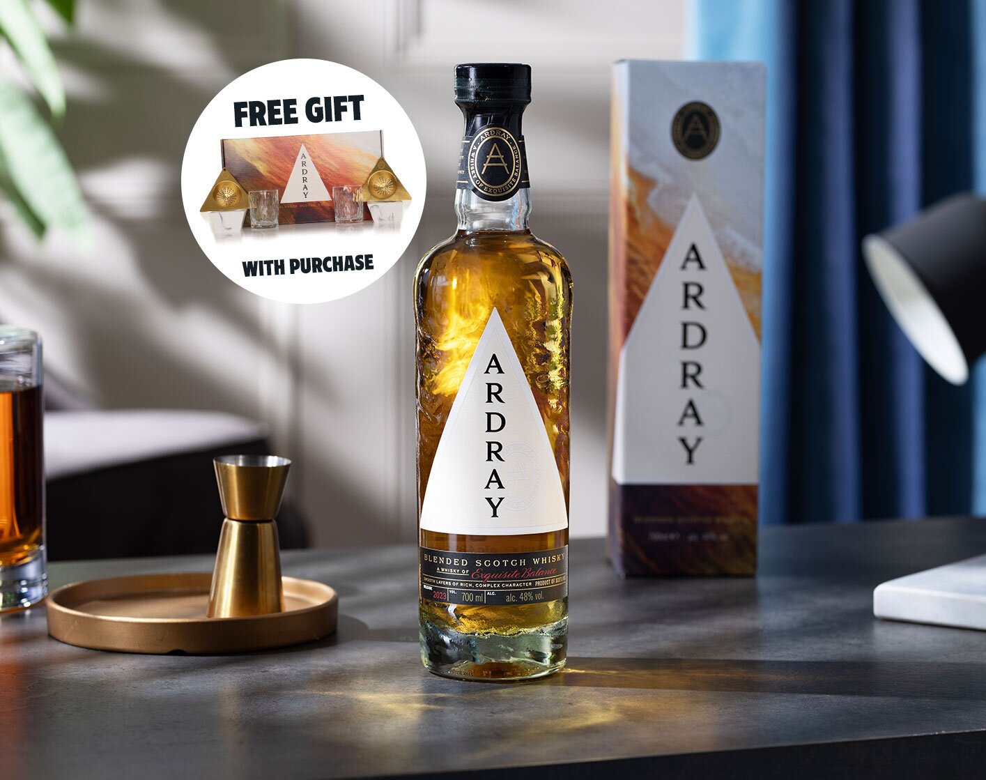 A bottle of Ardray 2023 Release