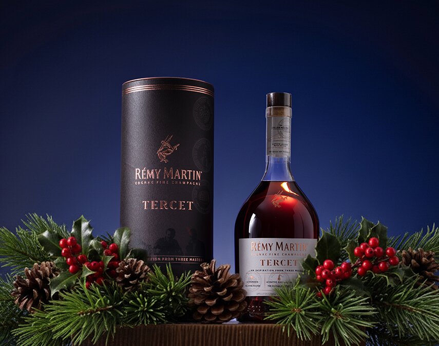 A bottle of Rémy Martin Tercet