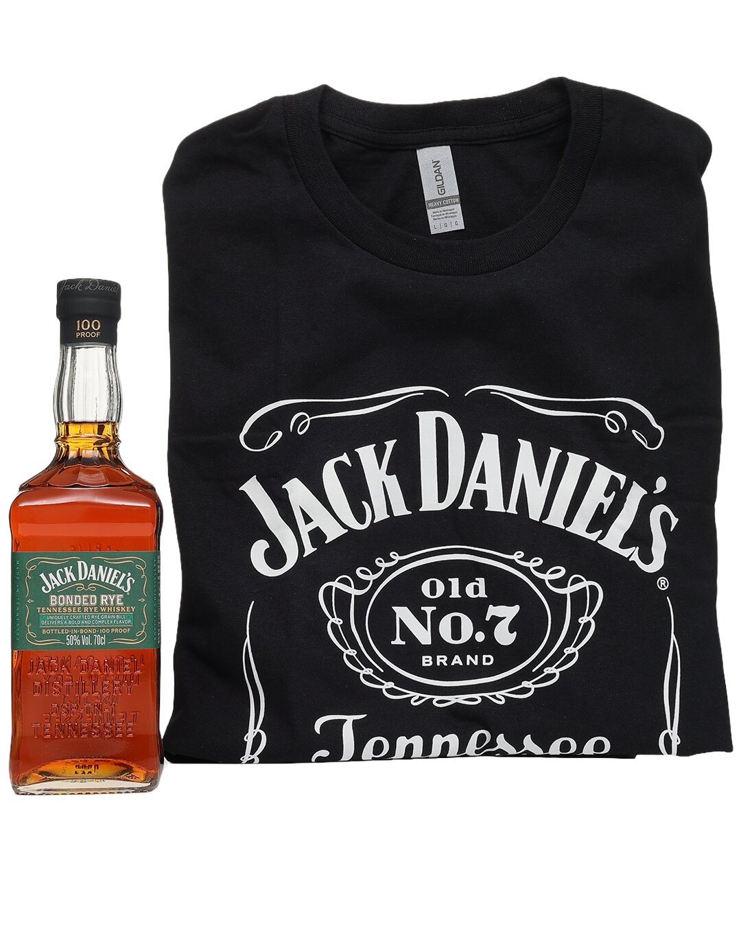 A bottle of Jack Daniel's Bonded Rye