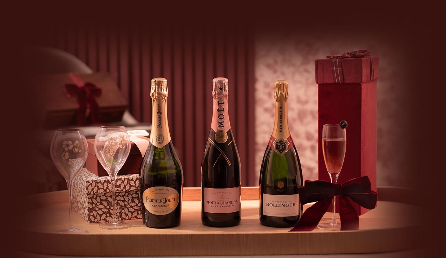 Wine & bubbles Valentines gifts