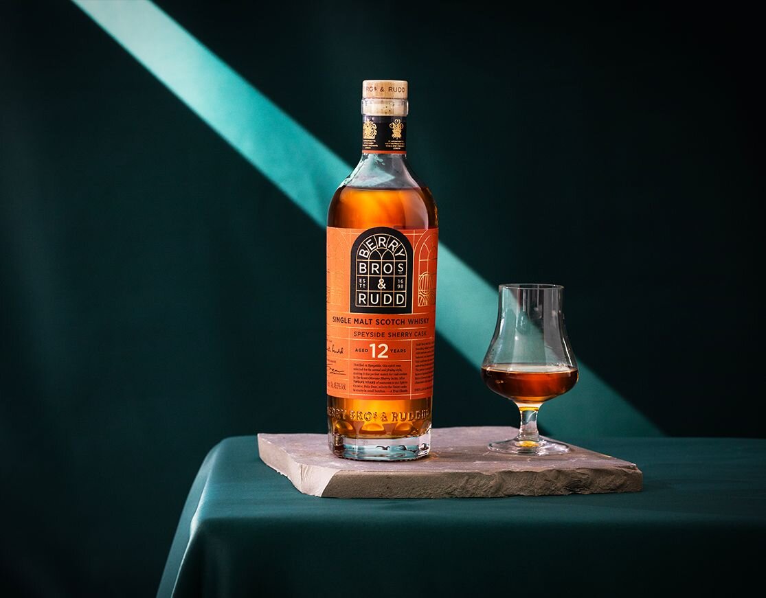 A bottle of Berry Bros. & Rudd 12 Year Old Sherry Cask - The Classic Range