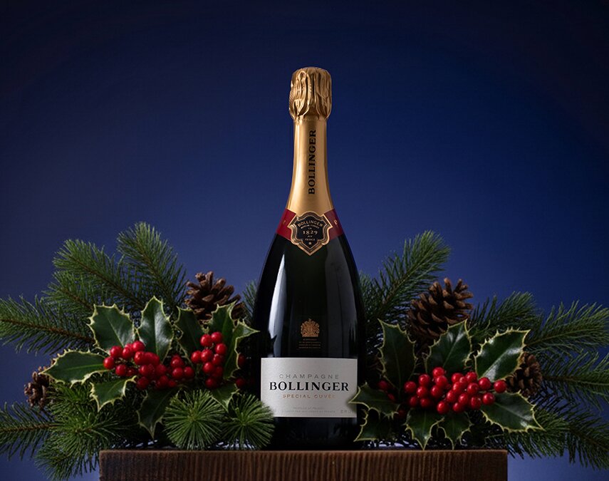 A bottle of Bollinger Special Cuvée