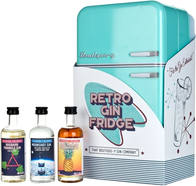 That Boutique-y Gin Company Retro Fridge Gin Collection