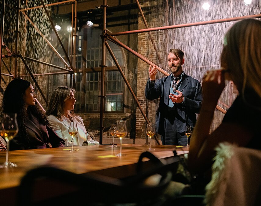 Sean Fennelly running a Balvenie tasting.