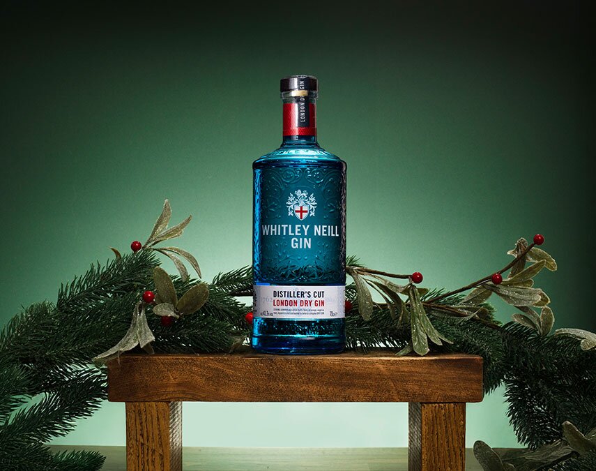 A bottle of Whitley Neill Distiller's Cut