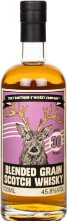 Boutique-y 30 Year Old Blended Grain Scotch Whisky Bottle
