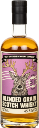 Boutique-y 30 Year Old Blended Grain Scotch Whisky Bottle