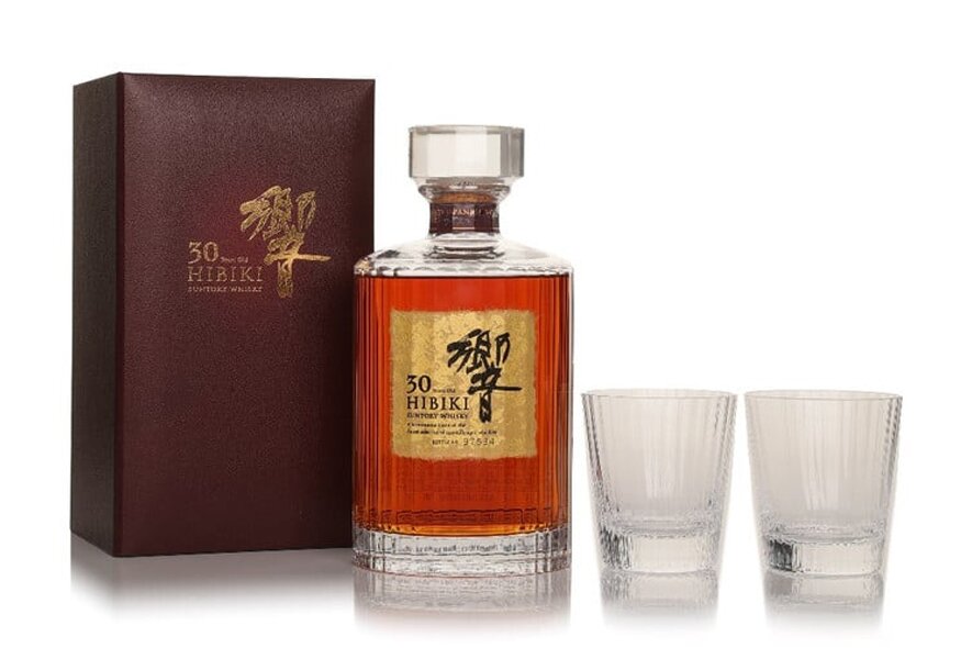 A bottle of Hibiki 30 Year Old
