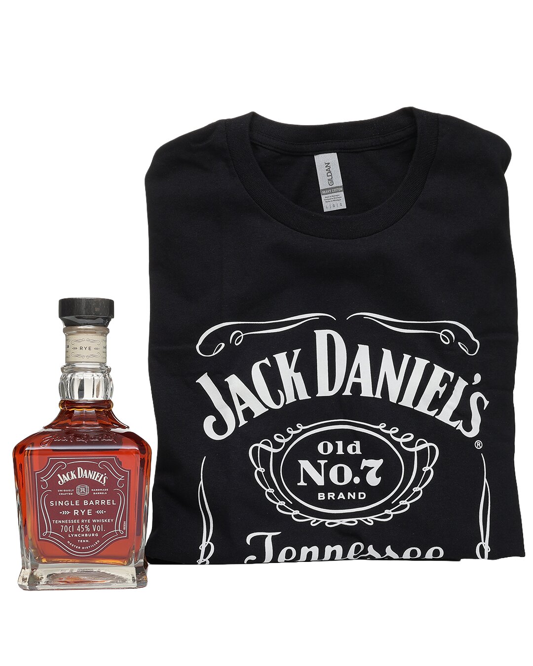 A bottle of Jack Daniel's Single Barrel Rye