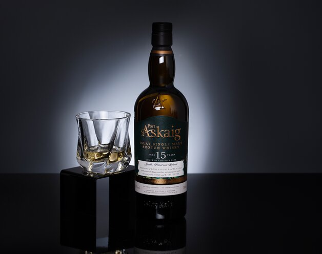 A bottle of Port Askaig 15 Year Old 2024.