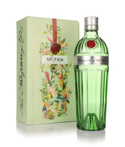 Tanqueray No. Ten with Floral Gift Box
