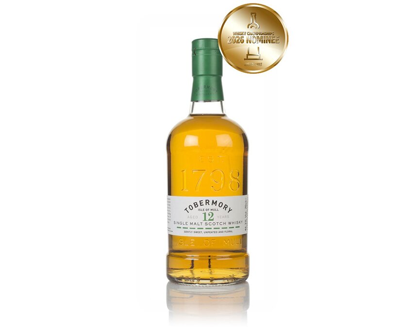 A bottle of Tobermory 12 Year Old