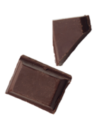 Pieces of chocolate