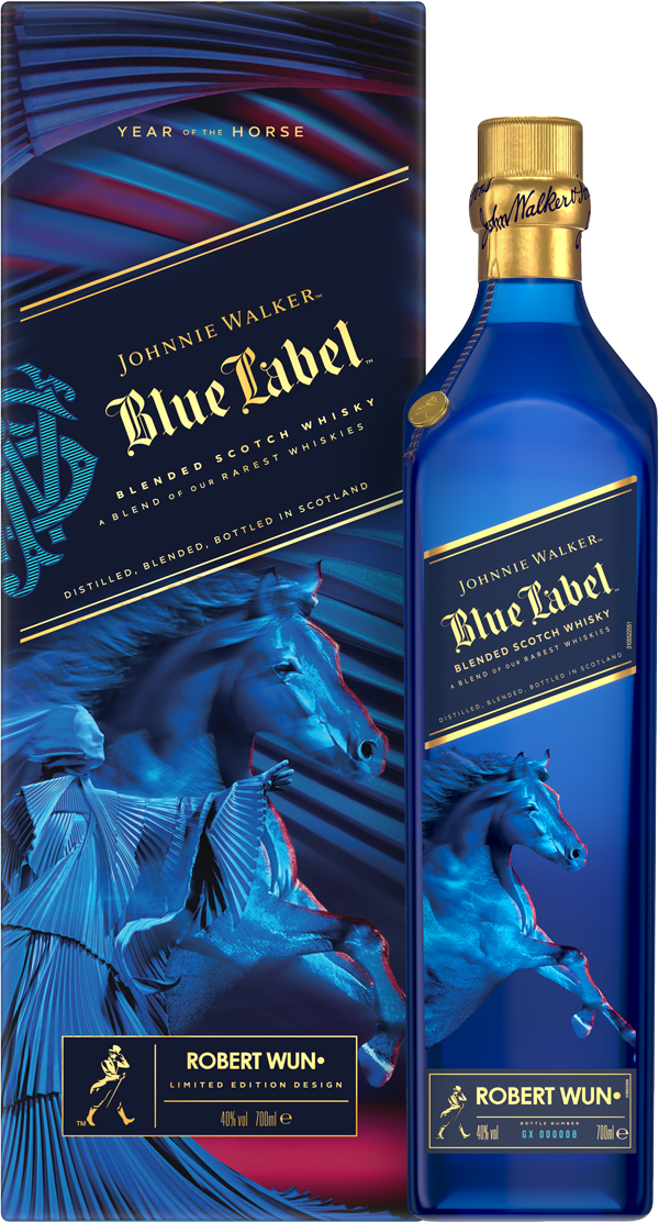 Johnnie Walker Blue Label Year of the Horse 2026 bottle