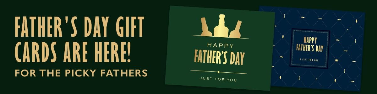 Father's day gift cards are here! For the picky fathers