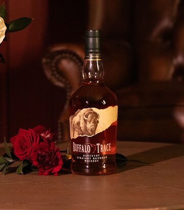 A bottle of Buffalo Trace