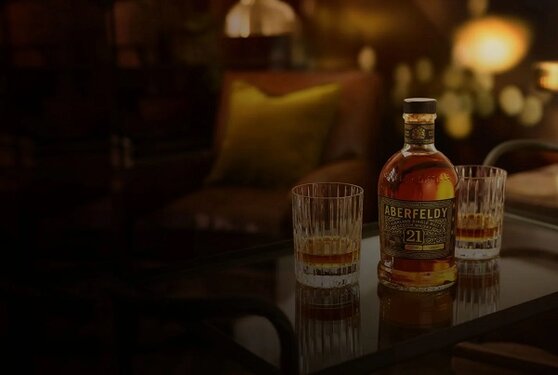 Aberfeldy single malt scotch whisky collection