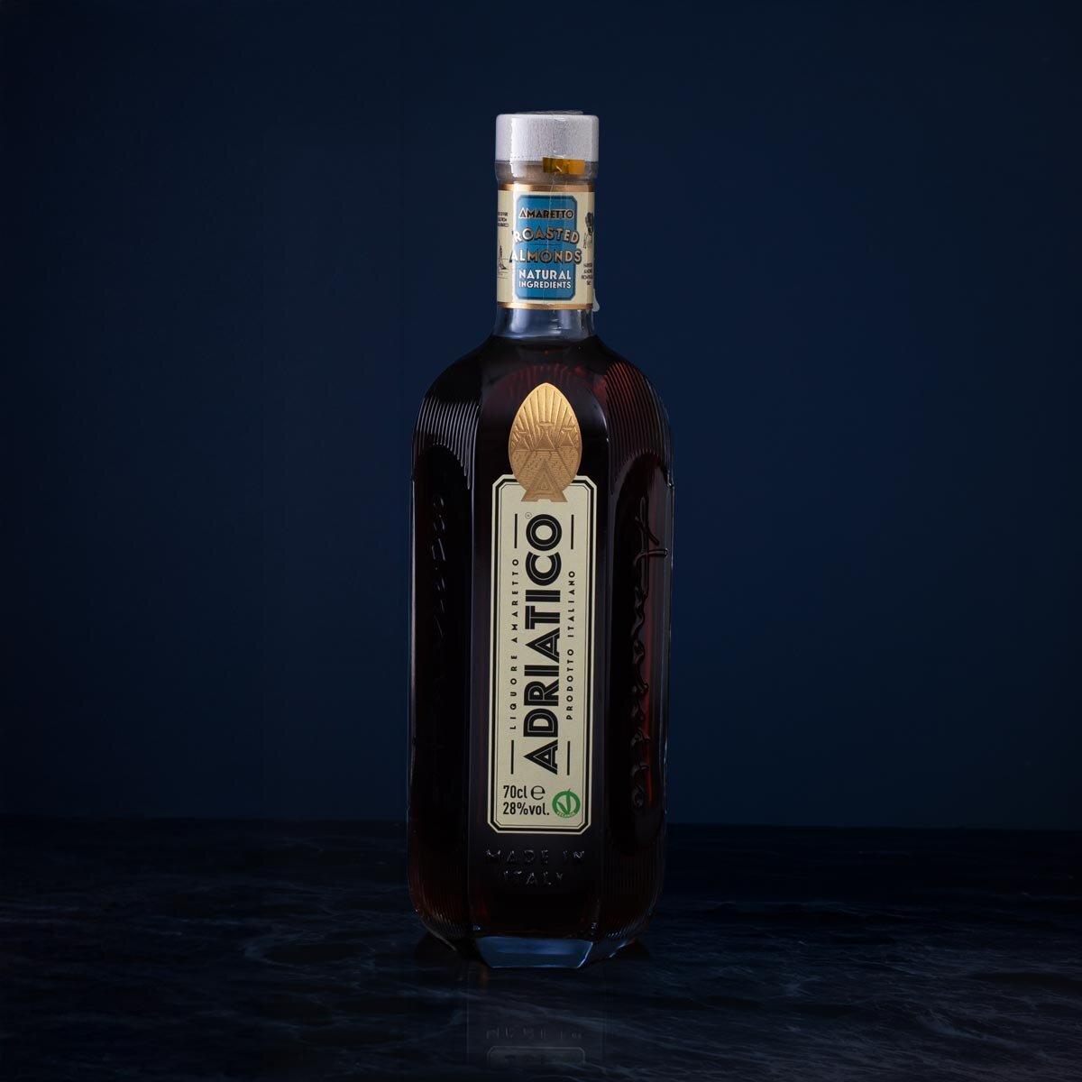 A bottle of Adriatico Amaretto
