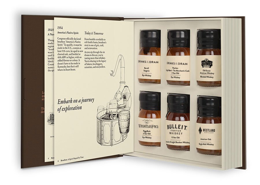 The Bourbon Whiskey Book, closed