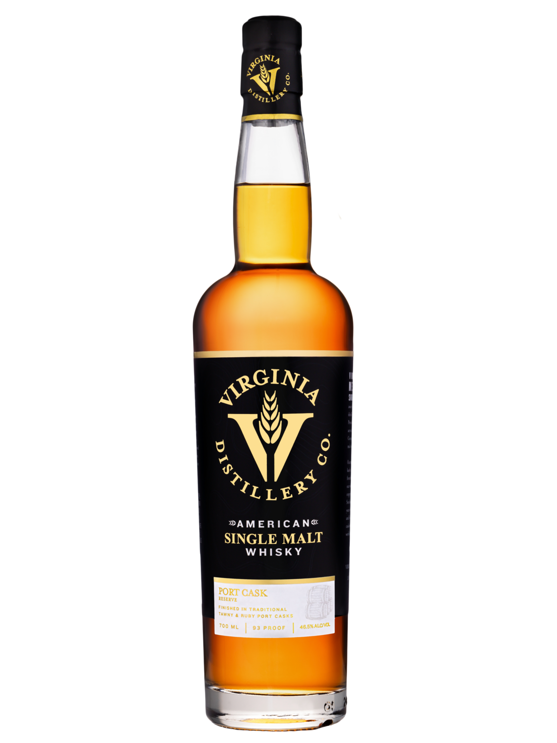 Virginia Distillery American Single Malt Whisky Bottle