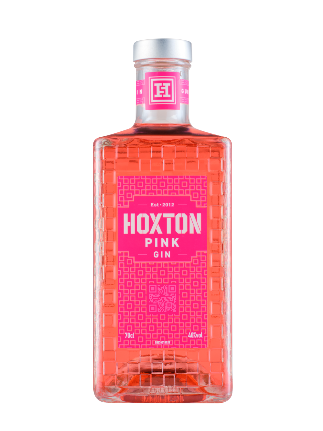A bottle of Hoxton Pink Gin