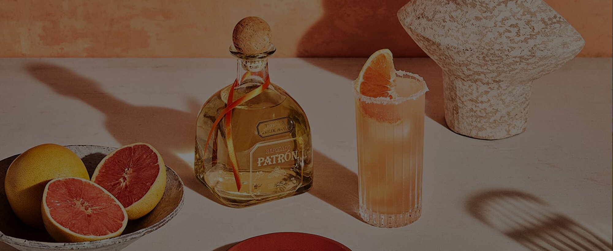 Refreshingly perfect cocktails, a Patron Paloma cocktail 
