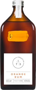 Project #173 Orange Rum Bottle