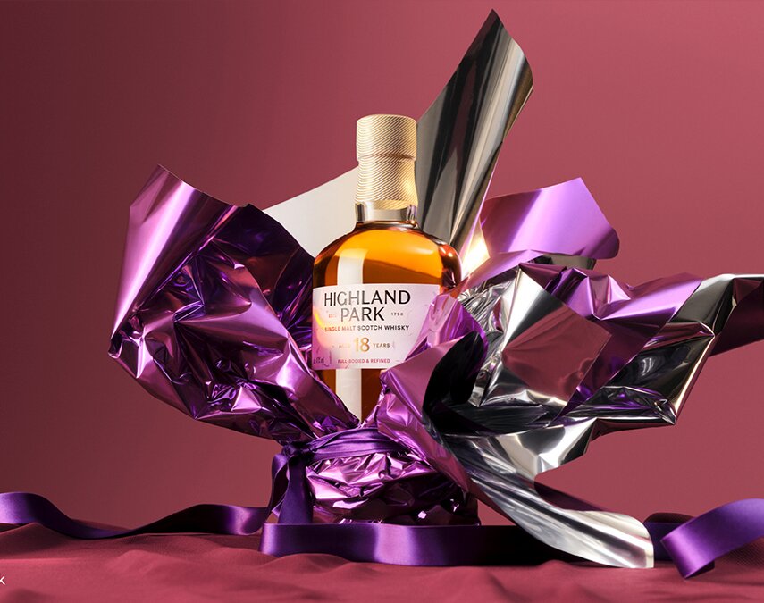 A bottle of Highland Park 18 Year Old