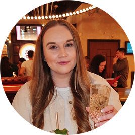 Sarah Jenner, creator of the Mistletoe Margarita.
